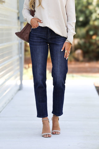 KANCAN Drew Mid Rise Boyfriend Jeans - Simply Me Boutique