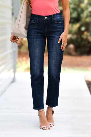 KANCAN Drew Mid Rise Boyfriend Jeans - Simply Me Boutique