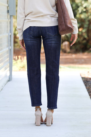 KANCAN Drew Mid Rise Boyfriend Jeans - Simply Me Boutique