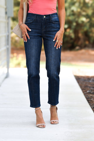 KANCAN Drew Mid Rise Boyfriend Jeans - Simply Me Boutique