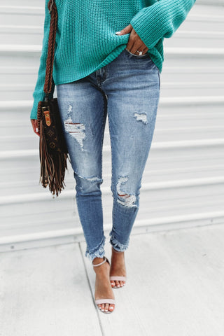 KANCAN Girls Round Here Skinny Jeans - Simply Me Boutique