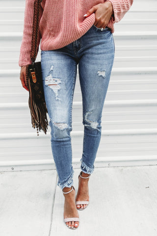 KANCAN Girls Round Here Skinny Jeans - Simply Me Boutique