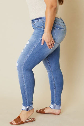 KanCan I Told You So Distressed Skinny Jeans - Simply Me Boutique