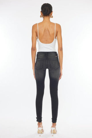 KanCan I Told You So Grey Skinny Jeans - Simply Me Boutique