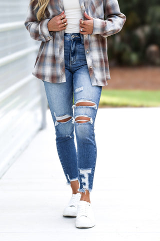 KANCAN Oh Hey There Jeans - Simply Me Boutique