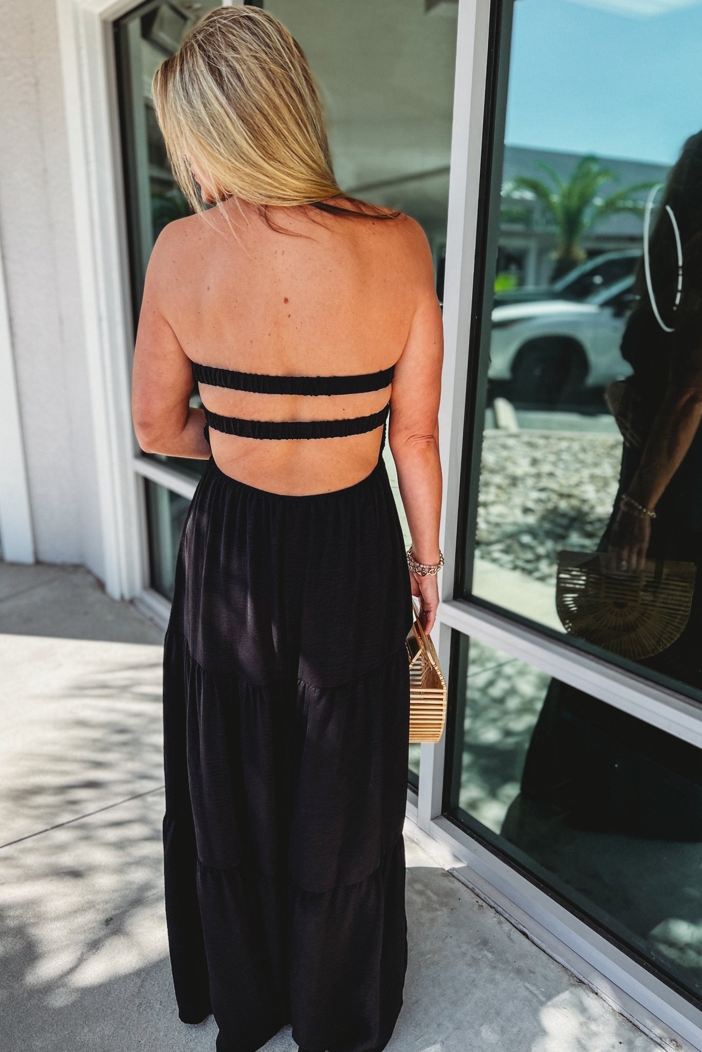 over you cut out maxi dress FashionNova wearing over you cut out maxi dress xx