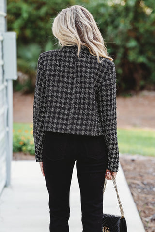 Lurex Tweed Jacket - Simply Me Boutique