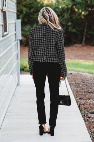 Lurex Tweed Jacket - Simply Me Boutique