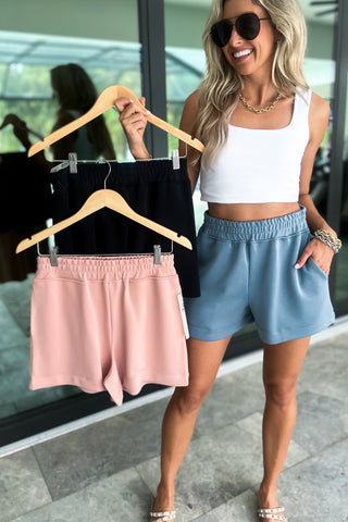 Luxe Fabric Shorts 3 COLORS! - Simply Me Boutique