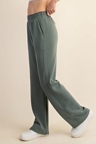 Luxe Scuba Straight Pants 2 COLORS! - Simply Me Boutique