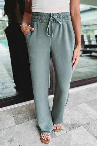 Luxe Scuba Straight Pants 2 COLORS! - Simply Me Boutique