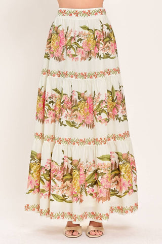Magnolia Meadows Maxi Skirt - Simply Me Boutique