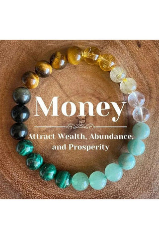 Malachite Stone Beaded Lucky Bracelet - Simply Me Boutique