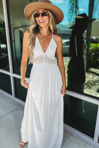 Meant to Be Lace Maxi Dress 2 Colors! - Simply Me Boutique