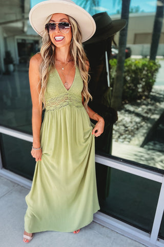 Meant to Be Lace Maxi Dress 2 Colors! - Simply Me Boutique