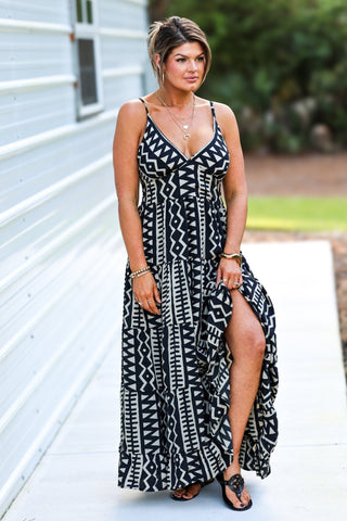 Midnight Mirage Maxi Dress - Simply Me Boutique
