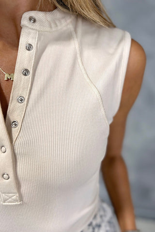Must Have Micro Ribbed Tank 4 COLORS! - Simply Me Boutique