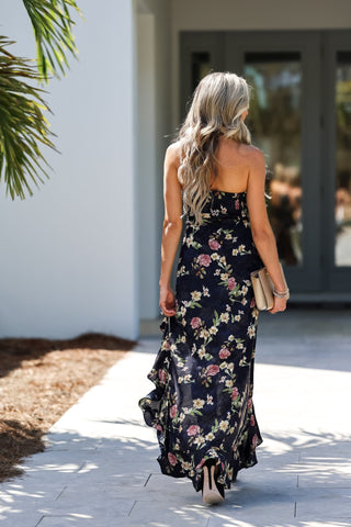 My Darling Asymmetrical Hem Maxi Dress - Simply Me Boutique