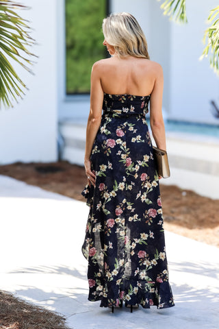 My Darling Asymmetrical Hem Maxi Dress - Simply Me Boutique