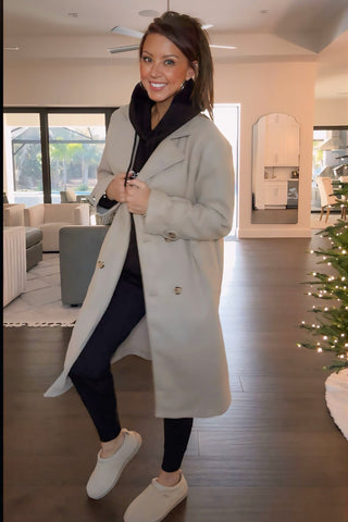 My Side of Town Oversized Coat - Simply Me Boutique