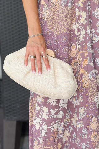 Neutral Blooms Maxi Dress - Simply Me Boutique