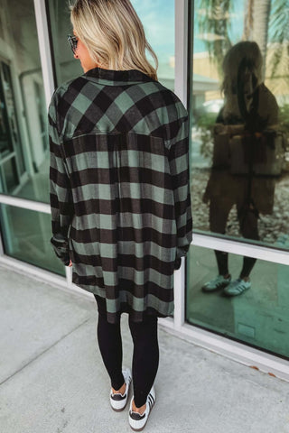 Out of the Woods Plaid Top 4 COLORS! - Simply Me Boutique