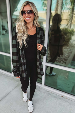 Out of the Woods Plaid Top 4 COLORS! - Simply Me Boutique