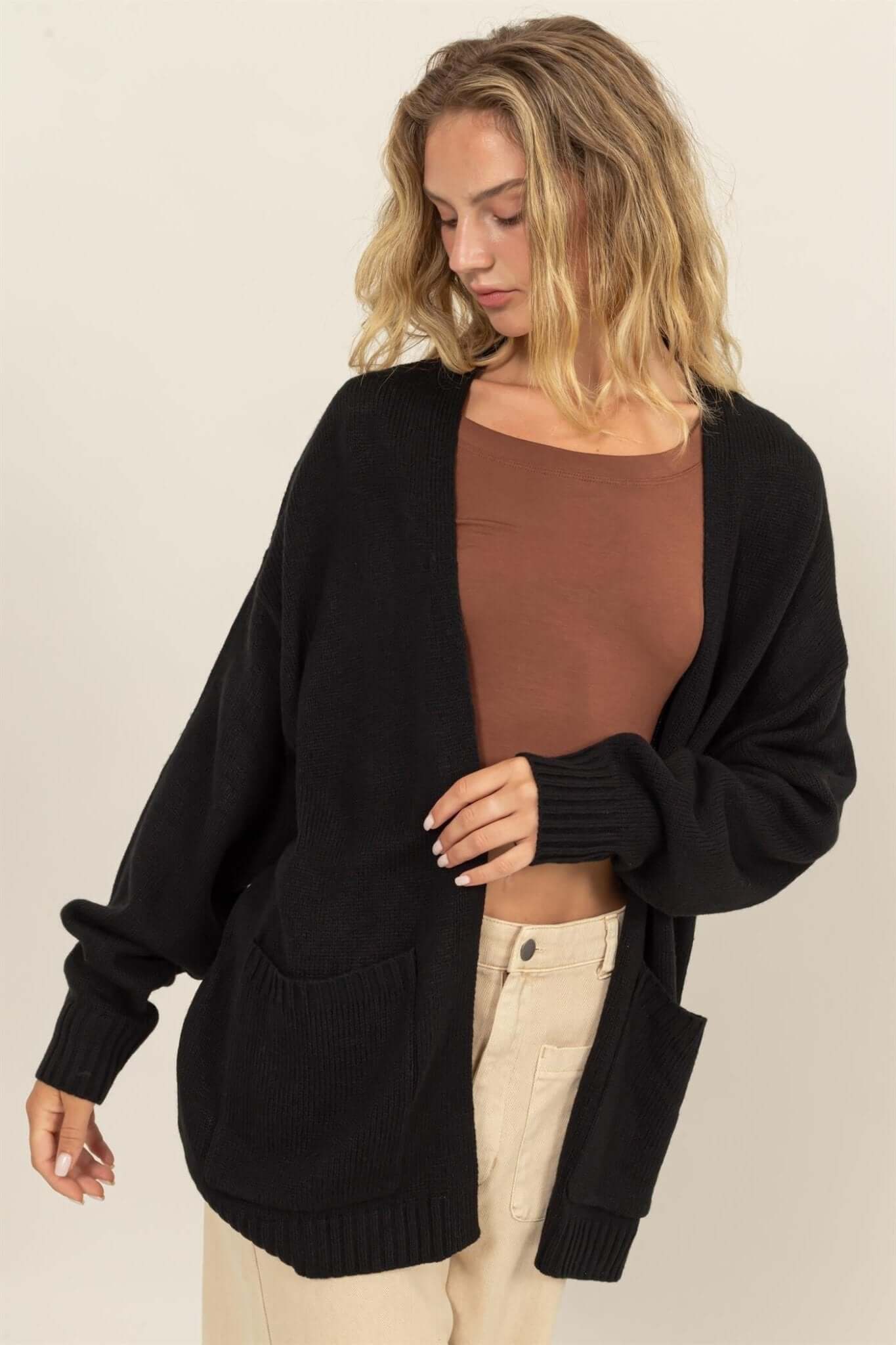 Oversized boyfriend cardigan new arrivals