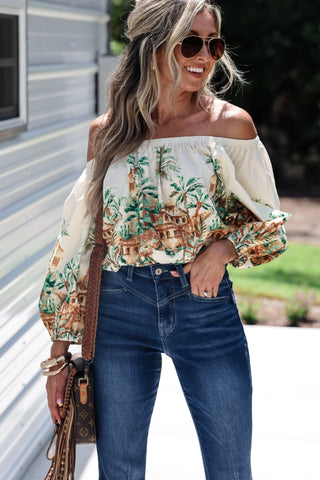 Paradise Found Crop Top - Simply Me Boutique