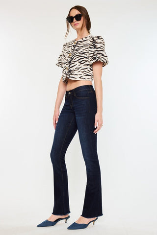 (PREORDER) KANCAN Anne Low Rise Bootcut Jeans - Simply Me Boutique