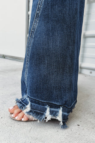 (PREORDER) KANCAN Bailey High Rise Super Flare Jeans - Simply Me Boutique