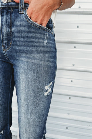 (PREORDER) KANCAN Bailey High Rise Super Flare Jeans - Simply Me Boutique