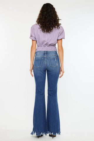 (PREORDER) KANCAN Bailey High Rise Super Flare Jeans - Simply Me Boutique