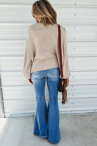 (PREORDER) KANCAN Beverly High Rise Super Flare Jeans - Simply Me Boutique