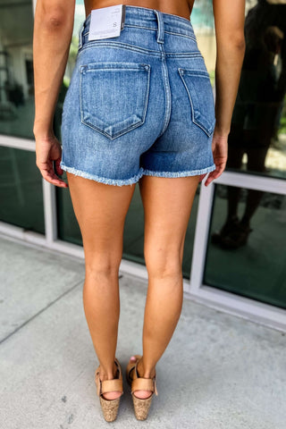 (PREORDER) Kancan Bianca Split Hem Shorts - Simply Me Boutique