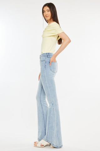 (PREORDER) KANCAN Brandi High Rise Flare Jeans - Simply Me Boutique