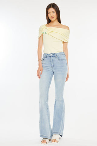 (PREORDER) KANCAN Brandi High Rise Flare Jeans - Simply Me Boutique