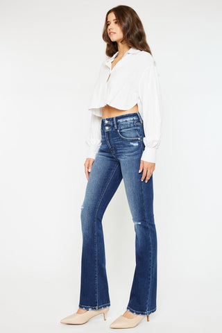 (PREORDER) KANCAN Dara High Rise Bootcut Jeans - Simply Me Boutique