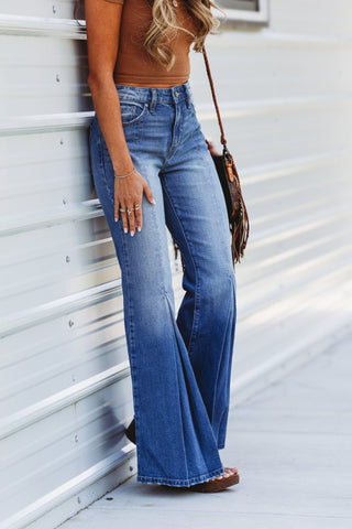 (PREORDER) KANCAN Eve High Rise Pleated Flare - Simply Me Boutique