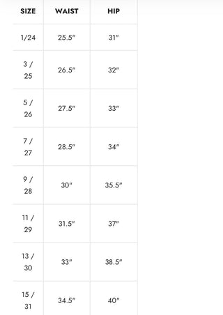 (PREORDER) KANCAN Fallon Mid Rise Ankle Skinny Jeans - Simply Me Boutique