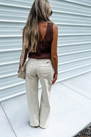 (PREORDER) KANCAN Gracie High Rise Wide Leg Jeans - Simply Me Boutique