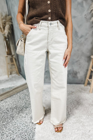 (PREORDER) KANCAN Gracie High Rise Wide Leg Jeans - Simply Me Boutique