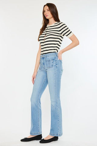 (PREORDER) KANCAN Lexi High Rise Bootcut Jeans - Simply Me Boutique
