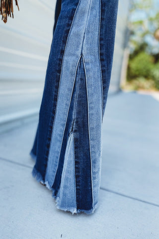 (PREORDER) KANCAN Mabel High Rise Flare Jeans - Simply Me Boutique