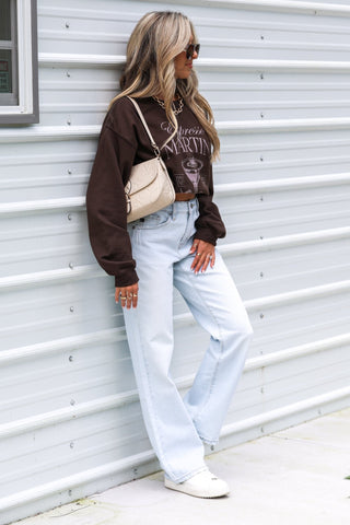 (PREORDER) KANCAN Marley Mid Rise Baggy Jeans - Simply Me Boutique