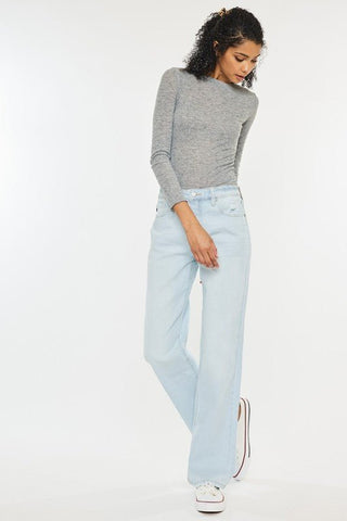 (PREORDER) KANCAN Marley Mid Rise Baggy Jeans - Simply Me Boutique