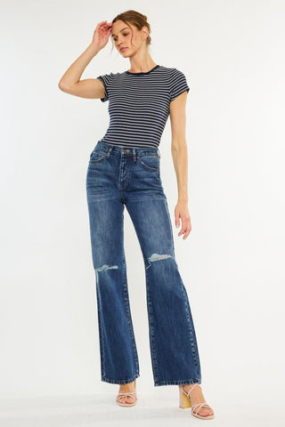 (PREORDER) KANCAN Montana Ultra High Rise 90’s Jeans NON STRETCH - Simply Me Boutique