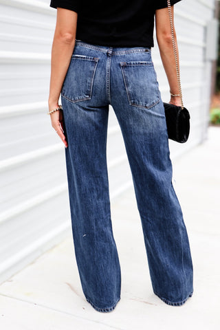 (PREORDER) KANCAN Montana Ultra High Rise 90’s Jeans NON STRETCH - Simply Me Boutique