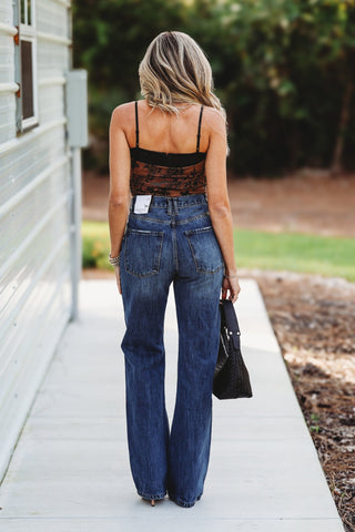 (PREORDER) KANCAN Montana Ultra High Rise 90’s Jeans NON STRETCH - Simply Me Boutique