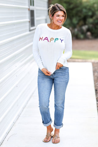 (PREORDER) KANCAN Noelle Mid Rise Straight Leg Jeans - Simply Me Boutique